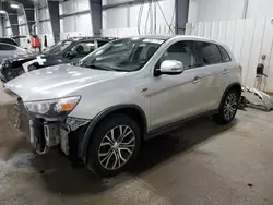 Salvage cars for sale at Ham Lake, MN auction: 2018 Mitsubishi Outlander Sport ES