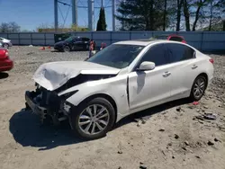 Salvage cars for sale at Windsor, NJ auction: 2015 Infiniti Q50 Base