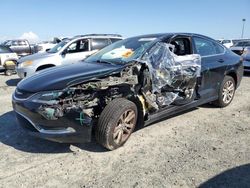 Salvage cars for sale from Copart Antelope, CA: 2015 Chrysler 200 Limited