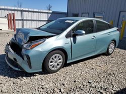 Salvage cars for sale from Copart Appleton, WI: 2022 Toyota Prius Night Shade