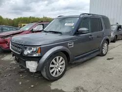 Salvage cars for sale at Windsor, NJ auction: 2016 Land Rover LR4 HSE