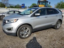 Salvage cars for sale at Walton, KY auction: 2016 Ford Edge Titanium