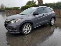 Salvage cars for sale from Copart San Martin, CA: 2019 Honda HR-V Sport