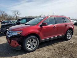 Vehiculos salvage en venta de Copart Des Moines, IA: 2014 Ford Edge SEL