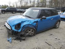 Salvage cars for sale at Waldorf, MD auction: 2012 Mini Cooper