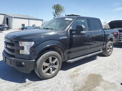 Salvage cars for sale at Tulsa, OK auction: 2015 Ford F150 Supercrew