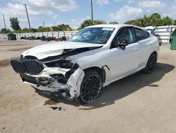 Vehiculos salvage en venta de Copart Miami, FL: 2023 BMW X6 XDRIVE40I