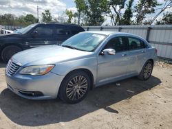 Salvage cars for sale at Riverview, FL auction: 2012 Chrysler 200 Limited