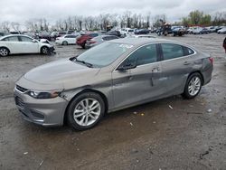 Salvage cars for sale from Copart Baltimore, MD: 2017 Chevrolet Malibu LT