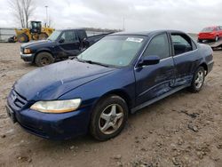 Salvage cars for sale from Copart Appleton, WI: 2002 Honda Accord LX