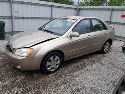 Salvage cars for sale from Copart Walton, KY: 2006 KIA Spectra LX