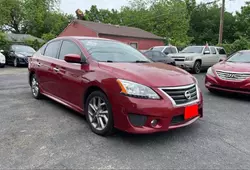 Salvage cars for sale at Grand Prairie, TX auction: 2013 Nissan Sentra S