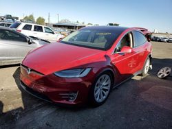 Salvage cars for sale at Denver, CO auction: 2018 Tesla Model X