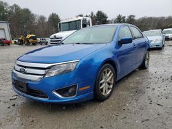 Vehiculos salvage en venta de Copart Mendon, MA: 2012 Ford Fusion SEL
