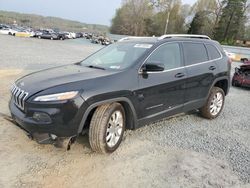 Salvage cars for sale from Copart Concord, NC: 2015 Jeep Cherokee Limited