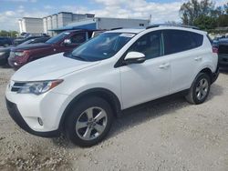 Salvage cars for sale from Copart Opa Locka, FL: 2015 Toyota Rav4 XLE