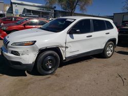 Salvage cars for sale at Albuquerque, NM auction: 2014 Jeep Cherokee Sport