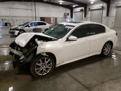 Salvage cars for sale from Copart Avon, MN: 2012 Infiniti G37