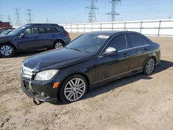 Salvage cars for sale at Elgin, IL auction: 2008 Mercedes-Benz C 300 4matic
