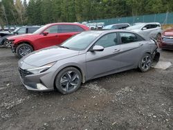 Salvage cars for sale at Graham, WA auction: 2022 Hyundai Elantra Limited