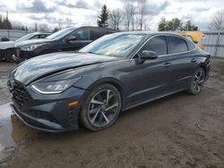 Hyundai Sonata Vehiculos salvage en venta: 2021 Hyundai Sonata SEL Plus