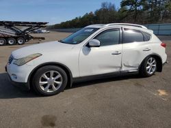 Salvage cars for sale from Copart Brookhaven, NY: 2008 Infiniti EX35 Base