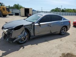 Salvage cars for sale at Newton, AL auction: 2017 Infiniti Q50 Premium