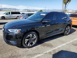 Salvage cars for sale at Van Nuys, CA auction: 2022 Audi E-TRON Premium