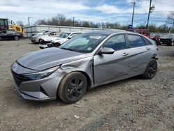 Salvage cars for sale at Hillsborough, NJ auction: 2021 Hyundai Elantra SEL