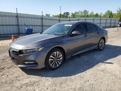 Salvage cars for sale from Copart Lumberton, NC: 2019 Honda Accord Hybrid EX