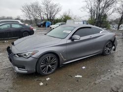 Salvage cars for sale from Copart Baltimore, MD: 2020 Infiniti Q60 Pure