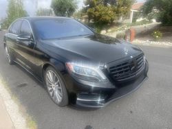 Mercedes-Benz salvage cars for sale: 2017 Mercedes-Benz S 550E