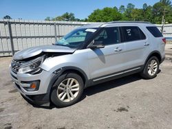 Salvage cars for sale at Eight Mile, AL auction: 2017 Ford Explorer XLT