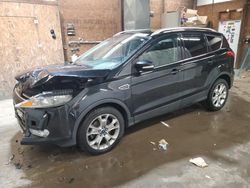Salvage cars for sale from Copart Ebensburg, PA: 2014 Ford Escape Titanium