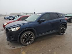 Salvage cars for sale at Grand Prairie, TX auction: 2016 Mazda CX-5 GT