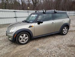 Salvage cars for sale at West Warren, MA auction: 2010 Mini Cooper Clubman