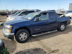 Salvage cars for sale from Copart Woodhaven, MI: 2004 GMC Canyon