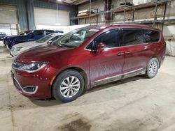 Salvage cars for sale at Eldridge, IA auction: 2017 Chrysler Pacifica Touring L