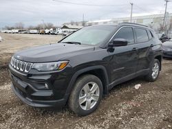 Salvage cars for sale at Franklin, WI auction: 2022 Jeep Compass Latitude