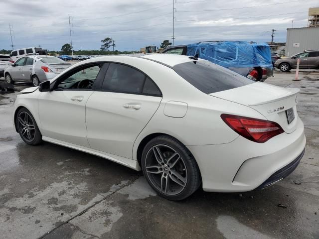 2018 Mercedes-Benz CLA 250