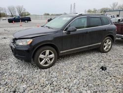Salvage cars for sale at Barberton, OH auction: 2013 Volkswagen Touareg V6
