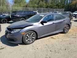 Honda Civic ex salvage cars for sale: 2018 Honda Civic EX