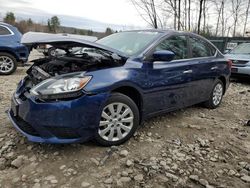 Salvage cars for sale from Copart Candia, NH: 2017 Nissan Sentra S