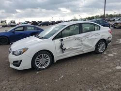 Salvage cars for sale at Indianapolis, IN auction: 2015 Subaru Impreza Limited