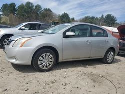 Salvage cars for sale at Mendon, MA auction: 2010 Nissan Sentra 2.0