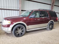 Salvage cars for sale from Copart Houston, TX: 2009 Ford Expedition Eddie Bauer