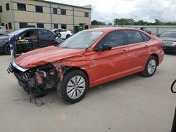 Salvage cars for sale from Copart Wilmer, TX: 2019 Volkswagen Jetta S