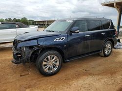 Salvage cars for sale at Tanner, AL auction: 2017 Infiniti QX80 Base