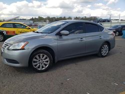 Salvage cars for sale from Copart Pennsburg, PA: 2014 Nissan Sentra S