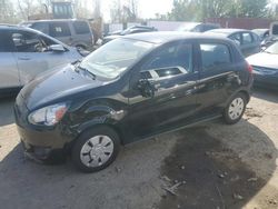 Salvage cars for sale at Baltimore, MD auction: 2015 Mitsubishi Mirage DE